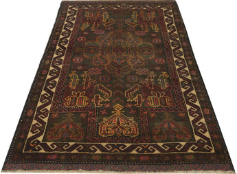 Orientmattor Baluch 64792 classic carpet with intricate patterns and rich colors, showcasing detailed traditional design.