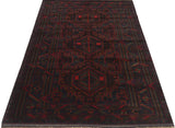 Orientmattor Baluch 64804 classic carpet with intricate geometric patterns and rich colors, detailed close-up view.