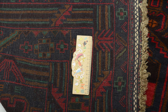 Orientmattor Baluch 64804 classic carpet with intricate traditional pattern and rich colors, detailed close-up view.