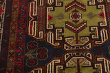 Orientmattor Baluch 64815 classic carpet featuring intricate traditional patterns in rich, warm colors.
