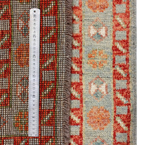 Handwoven Abshar Oriental rug by Orientmattor, 290x82 cm, featuring intricate classic carpet design and rich, detailed patterns.