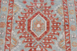 Handknuten Abshar Oriental rug by Orientmattor, classic carpet with intricate patterns, measuring 290 x 82 cm.