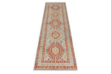 Handknuten Abshar Oriental rug by Orientmattor, 290 x 82 cm, classic carpet with intricate patterns and rich colors.