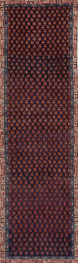Handknuten Arak Oriental rug by Orientmattor, 306x85 cm, featuring intricate traditional patterns and rich colors.