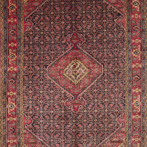 Orientmattor Ardebil Persian handknuten matta, classic carpet, 284x190 cm with intricate traditional patterns
