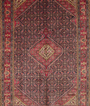 Orientmattor Ardebil Persian handknuten matta, classic carpet, 284x190 cm with intricate traditional patterns