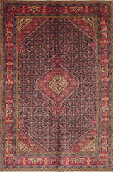 Orientmattor Ardebil Persian handknuten matta, classic carpet, 284x190 cm with intricate traditional patterns