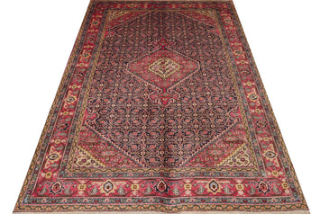 Orientmattor Ardebil Persian handknuten matta, 284x190 cm, with intricate traditional patterns and rich colors.