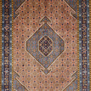 Handknuten Ardebil Persian carpet by Orientmattor, classic 290x193 cm with intricate patterns and rich colors.