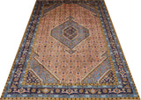 Handwoven Ardebil Persian rug by Orientmattor, classic carpet 290x193 cm with intricate traditional patterns and rich colors.