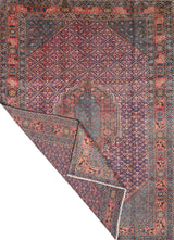 Handknuten Ardebil Persian carpet, classic Oriental rug, 307 x 214 cm with intricate patterns and rich colors.