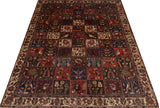 Handknuten Bakhtiar Oriental rug by Orientmattor, 284x212 cm, featuring intricate patterns and rich colors in a classic carpet style.