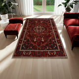 Handknuten Bakhtiar Oriental rug by Orientmattor, 306 x 209 cm, featuring intricate traditional patterns and rich colors.