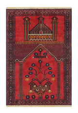 Handknuten Matta Baluch Oriental 127 x 85 cm Nr. 65915 - Orientmattor