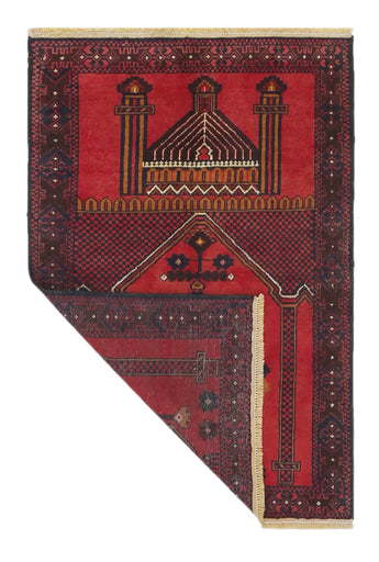 Handknuten Matta Baluch Oriental 127 x 85 cm Nr. 65915 - Orientmattor
