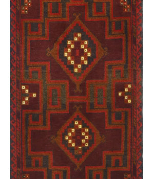 Handknuten Matta Baluch Oriental 133 x 86 cm Nr. 65919 - Orientmattor