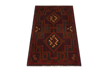 Handknuten Matta Baluch Oriental 133 x 86 cm Nr. 65919 - Orientmattor
