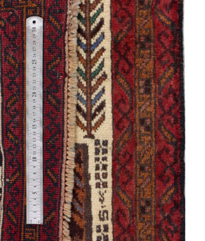 Handknuten Matta Baluch Oriental 138 x 87 cm Nr. 65914 - Orientmattor