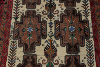 Handknuten Matta Baluch Oriental 138 x 87 cm Nr. 65914 - Orientmattor
