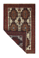 Handknuten Matta Baluch Oriental 138 x 87 cm Nr. 65914 - Orientmattor