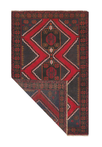 Handknuten Matta Baluch Oriental 150 x 93 cm Nr. 65918 - Orientmattor