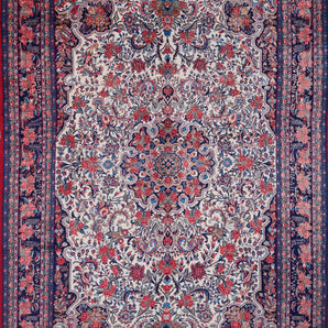 Orientmattor Handknuten Bidjar Persian carpet in 325x223 cm, classic design with intricate patterns and rich colors.