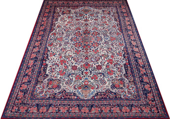Persian Handknuten Matta Bidjar by Orientmattor, classic rug with intricate patterns, measuring 325x223 cm, Nr. 65027