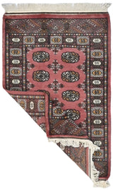 Handknuten Bokhara Oriental rug, 116x75 cm, classic carpet by Orientmattor with intricate traditional design.