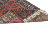 Orientmattor handknuten Bokhara Oriental carpet, 116 x 75 cm, featuring traditional patterns and rich colors.
