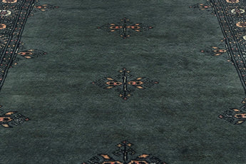Orientmattor Handknuten Matta Bokhara Oriental, 130x95 cm, classic woven carpet with intricate patterns.