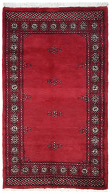 Handwoven Bokhara Oriental rug from Orientmattor, 141x80 cm, featuring traditional patterns and rich colors.