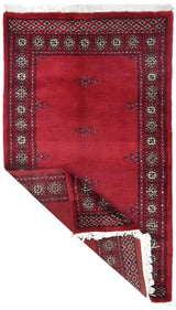 Orientmattor Handknuten Matta Bokhara Oriental, classic rug in 141x80 cm, detailed woven design with traditional patterns.