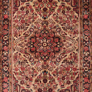 Handwoven Borchalu Persian rug by Orientmattor, classic carpet with intricate patterns, measuring 253 x 150 cm.