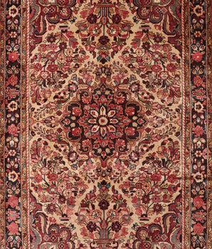 Handwoven Borchalu Persian rug by Orientmattor, classic carpet with intricate patterns, measuring 253 x 150 cm.