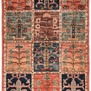 Handknuten Dehbaft Oriental carpet by Orientmattor, 116x73 cm, classic woven design with intricate patterns and rich colors.