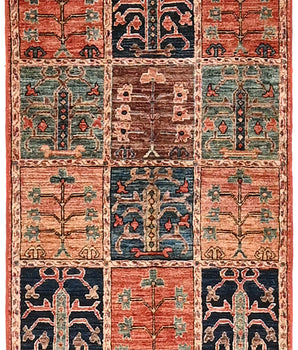 Handknuten Dehbaft Oriental carpet by Orientmattor, 116x73 cm, classic woven design with intricate patterns and rich colors.