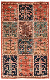 Handknuten Dehbaft Oriental carpet by Orientmattor, 116x73 cm, classic woven design with intricate patterns and rich colors.