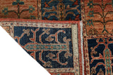 Orientmattor Handknuten Dehbaft Oriental rug, 116x73 cm, classic carpet with intricate patterns and rich colors.