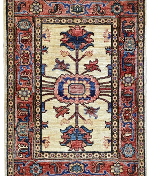 Handknuten Matta Dehbaft Oriental 117 x 85 cm Nr. 65579 - Orientmattor