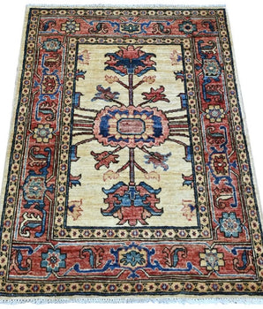 Handknuten Matta Dehbaft Oriental 117 x 85 cm Nr. 65579 - Orientmattor