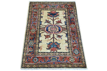Handknuten Matta Dehbaft Oriental 117 x 85 cm Nr. 65579 - Orientmattor