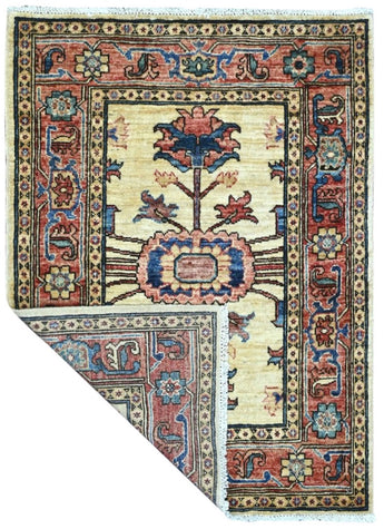 Handknuten Matta Dehbaft Oriental 117 x 85 cm Nr. 65579 - Orientmattor