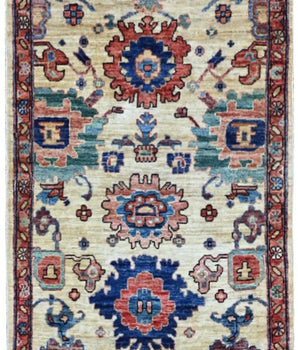 Handknuten Matta Dehbaft Oriental 124 x 83 cm Nr. 65578 - Orientmattor
