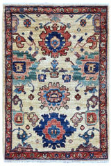 Handknuten Matta Dehbaft Oriental 124 x 83 cm Nr. 65578 - Orientmattor