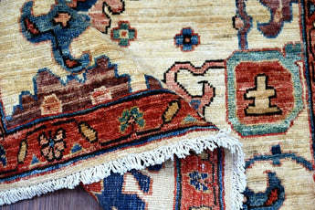 Handknuten Matta Dehbaft Oriental 124 x 83 cm Nr. 65578 - Orientmattor