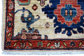 Handknuten Matta Dehbaft Oriental 124 x 83 cm Nr. 65578 - Orientmattor