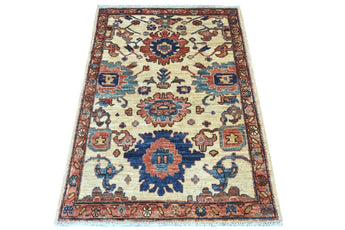 Handknuten Matta Dehbaft Oriental 125 x 91 cm Nr. 65577 - Orientmattor