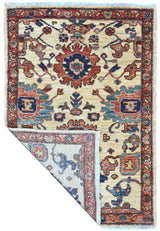 Handknuten Matta Dehbaft Oriental 125 x 91 cm Nr. 65577 - Orientmattor