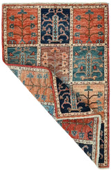 Orientmattor Handknuten Matta Dehbaft Oriental, classic carpet in 128x84 cm with intricate patterns and warm colors.