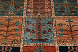 Handknuten Dehbaft Oriental carpet in classic style, 128x84 cm, featuring intricate patterns and rich colors from Orientmattor.